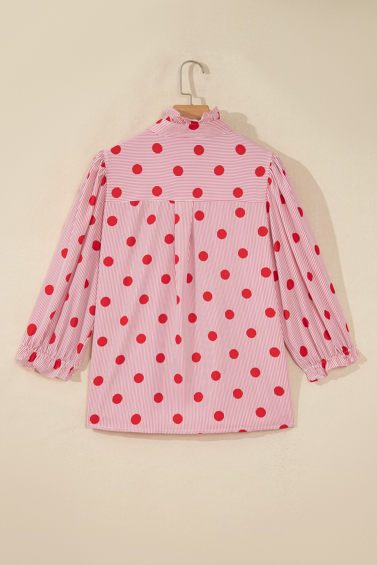 The Dot & Ruffle Button-Up