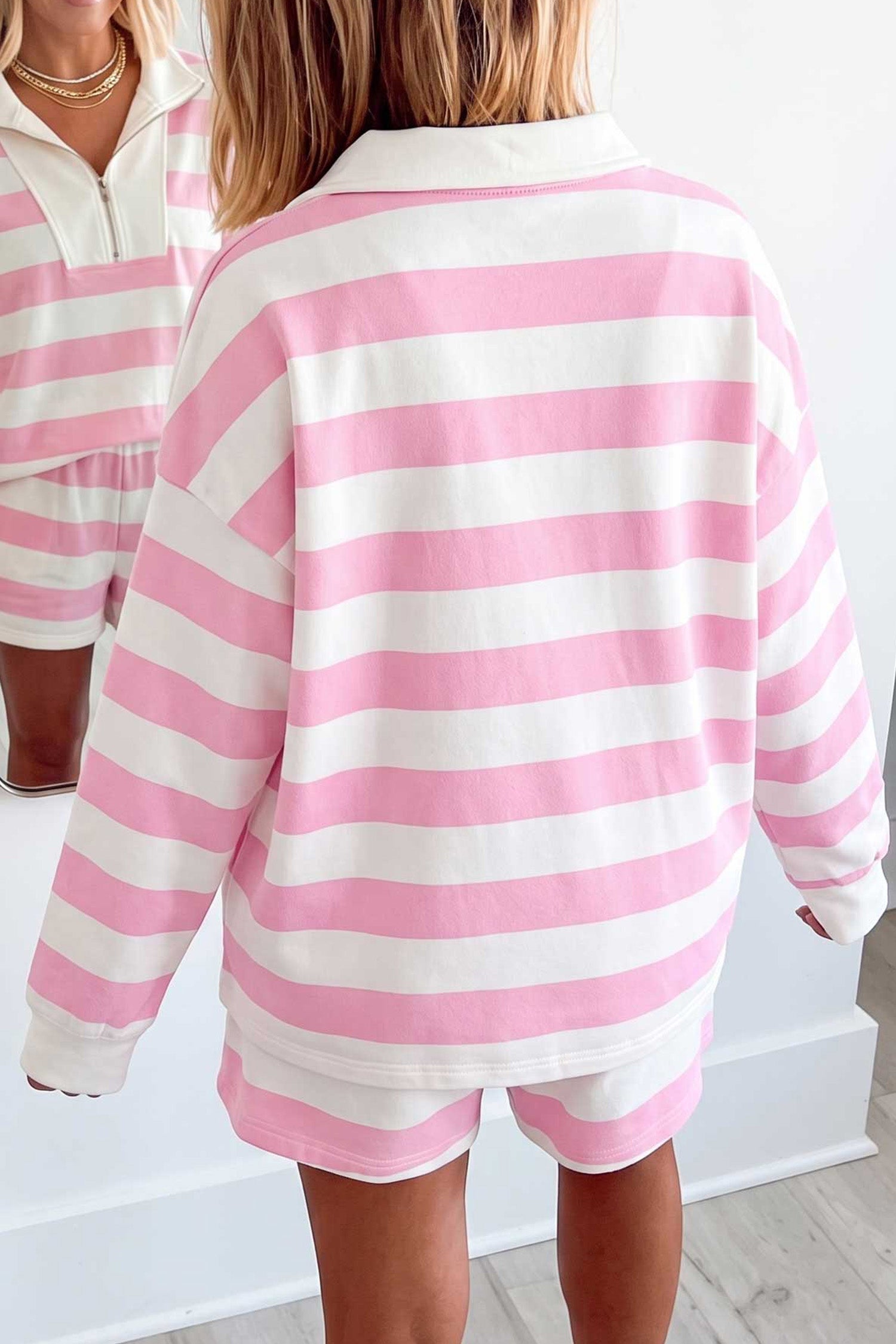 Millie Striped Two-Piece Set