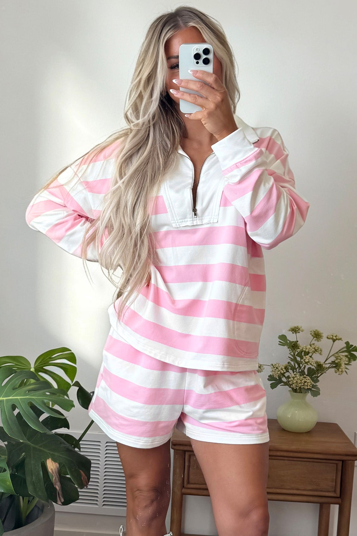 Millie Striped Two-Piece Set