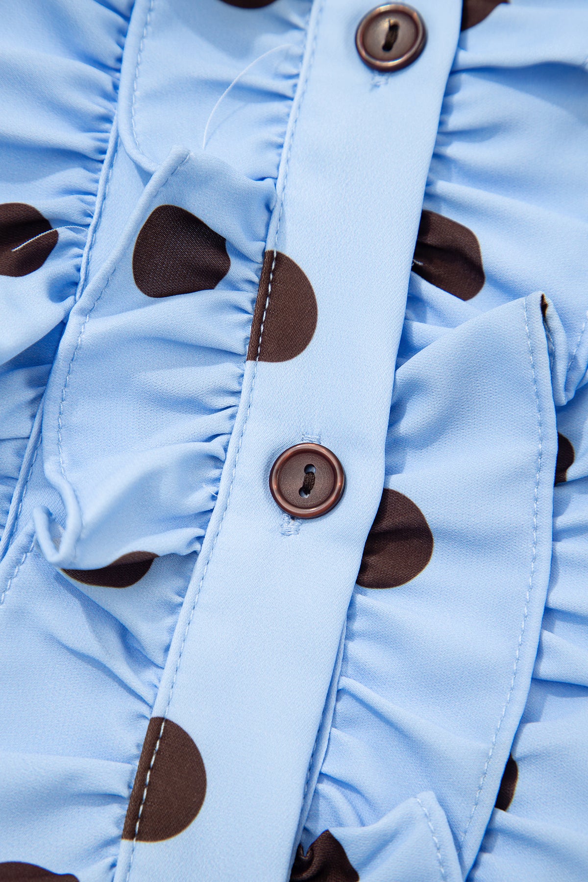 The Dot & Ruffle Button-Up