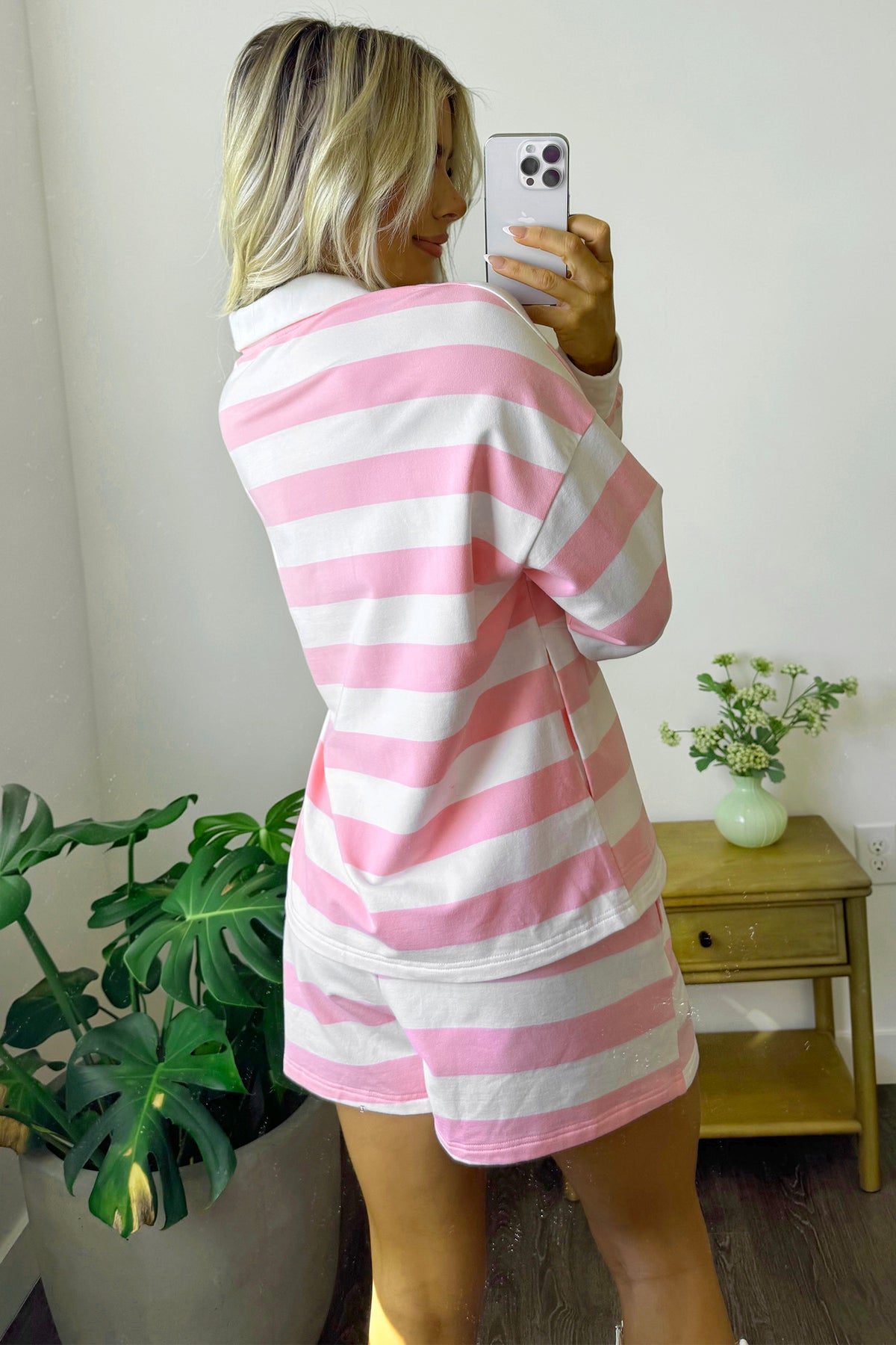 Millie Striped Two-Piece Set
