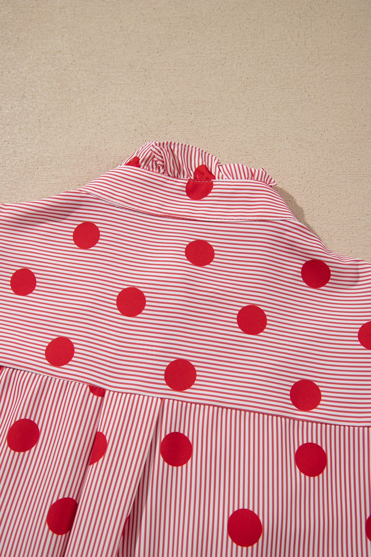 The Dot & Ruffle Button-Up