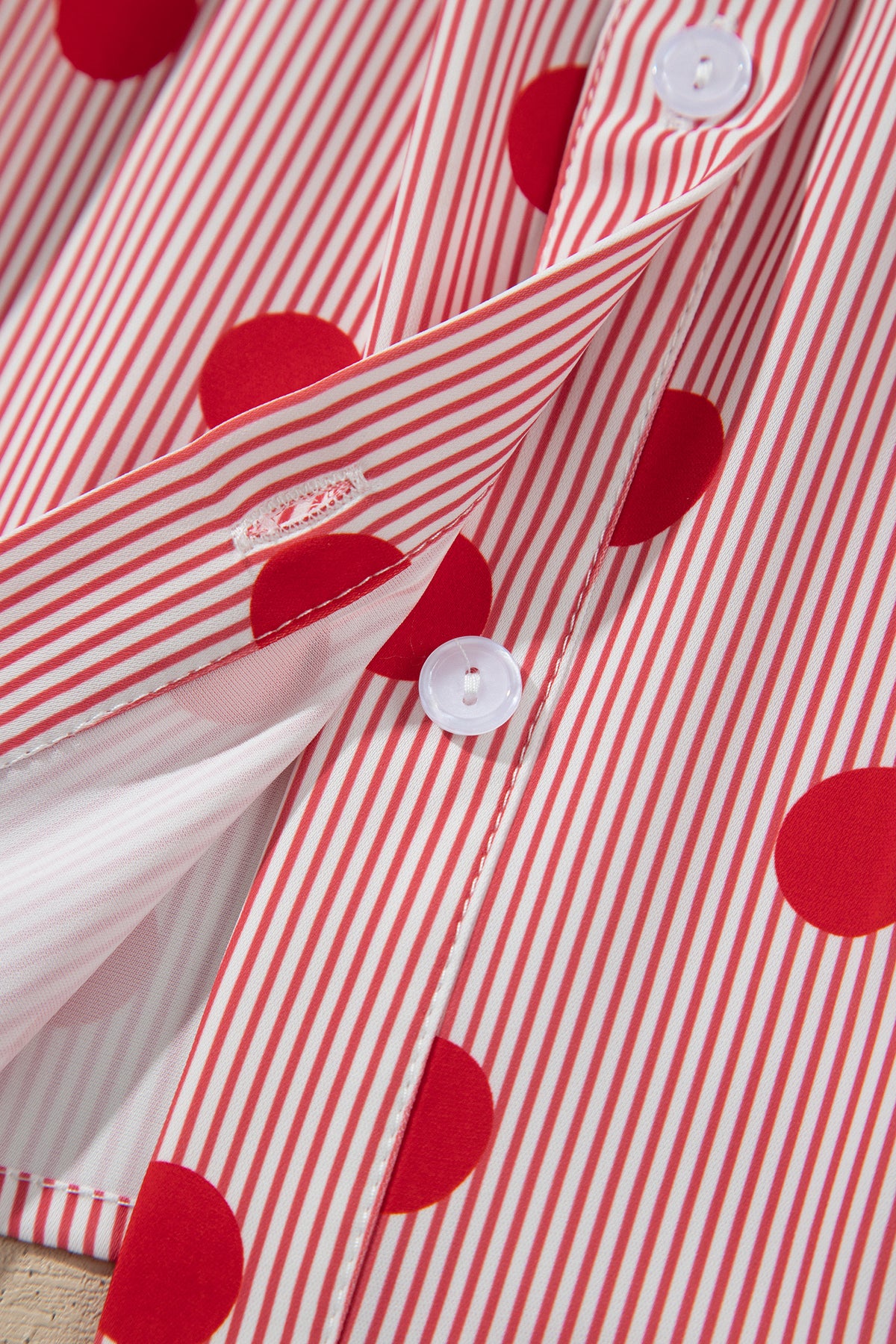 The Dot & Ruffle Button-Up