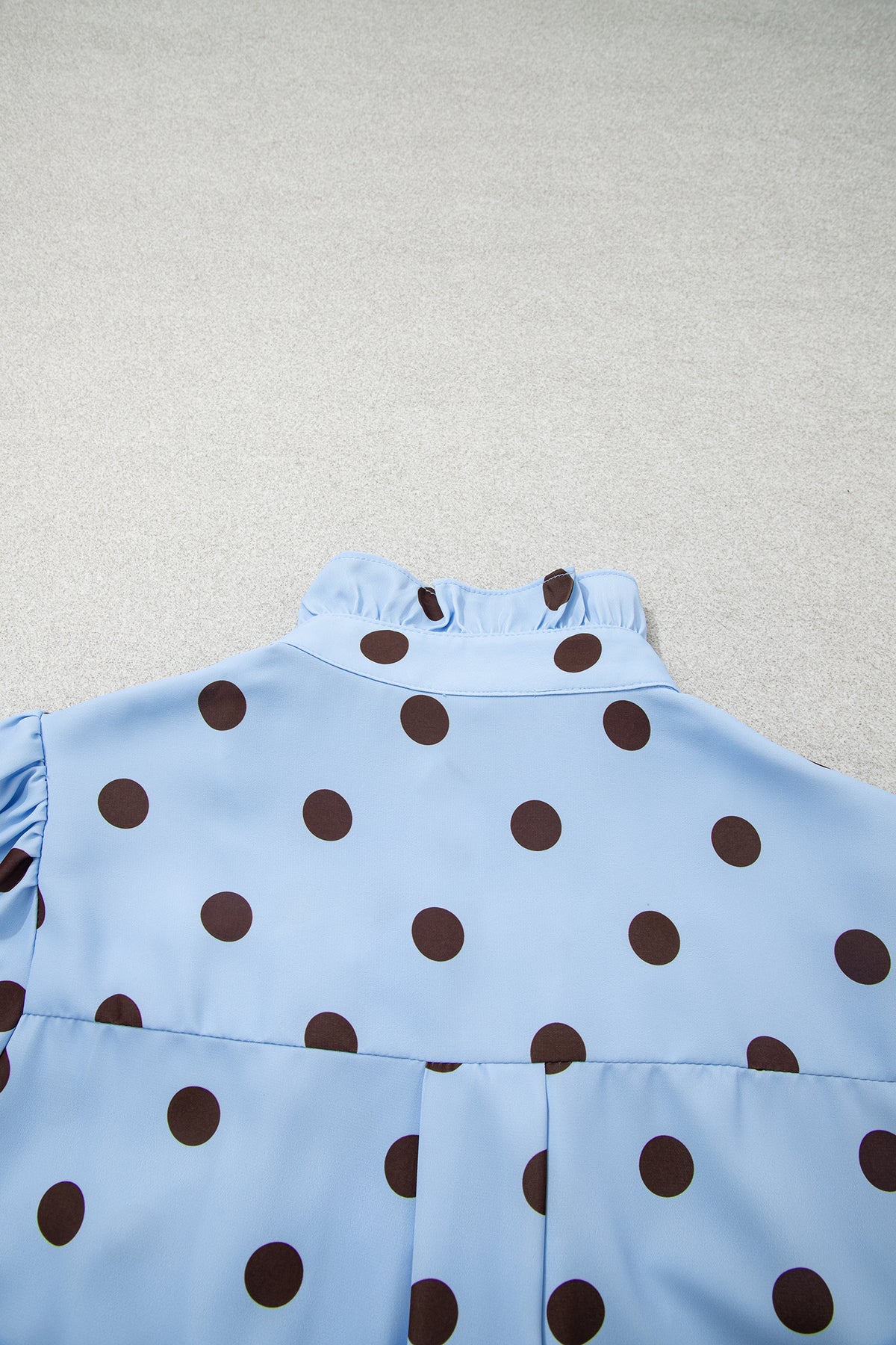 The Dot & Ruffle Button-Up