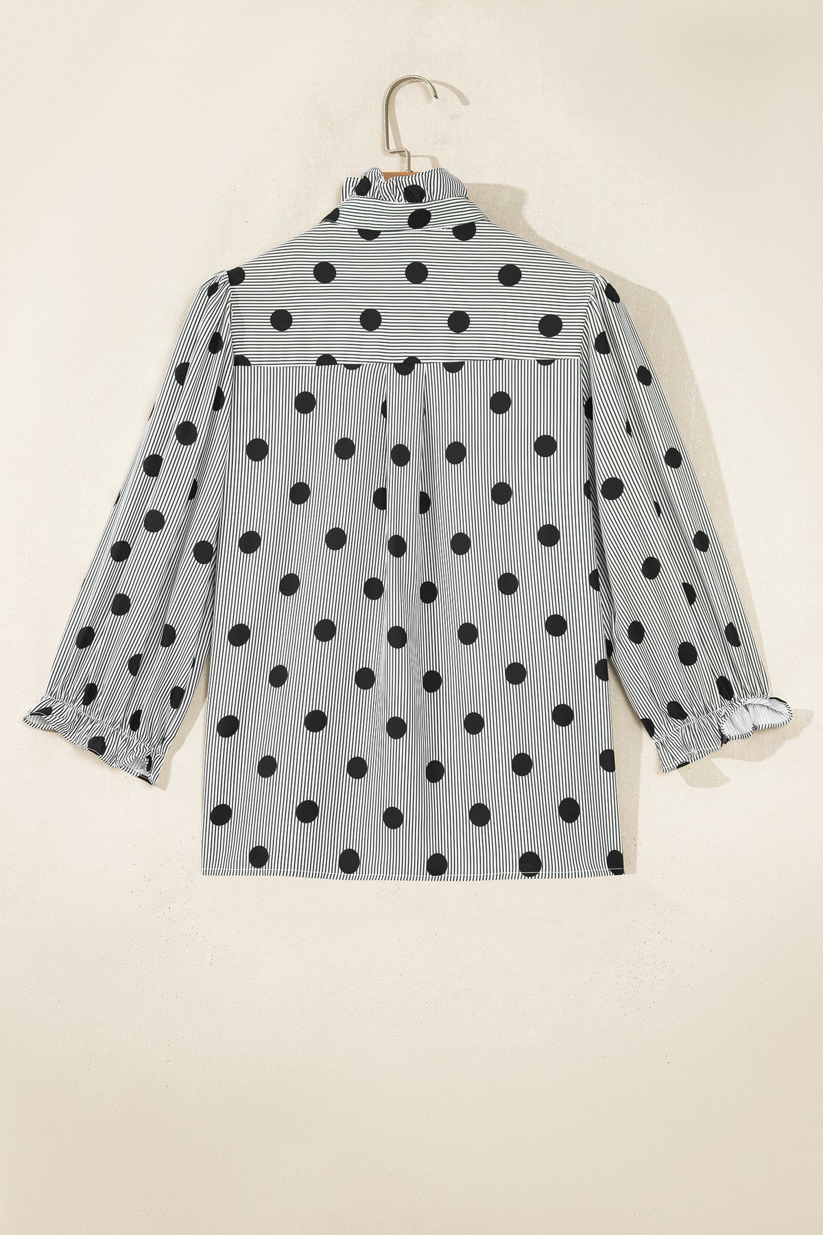 The Dot & Ruffle Button-Up