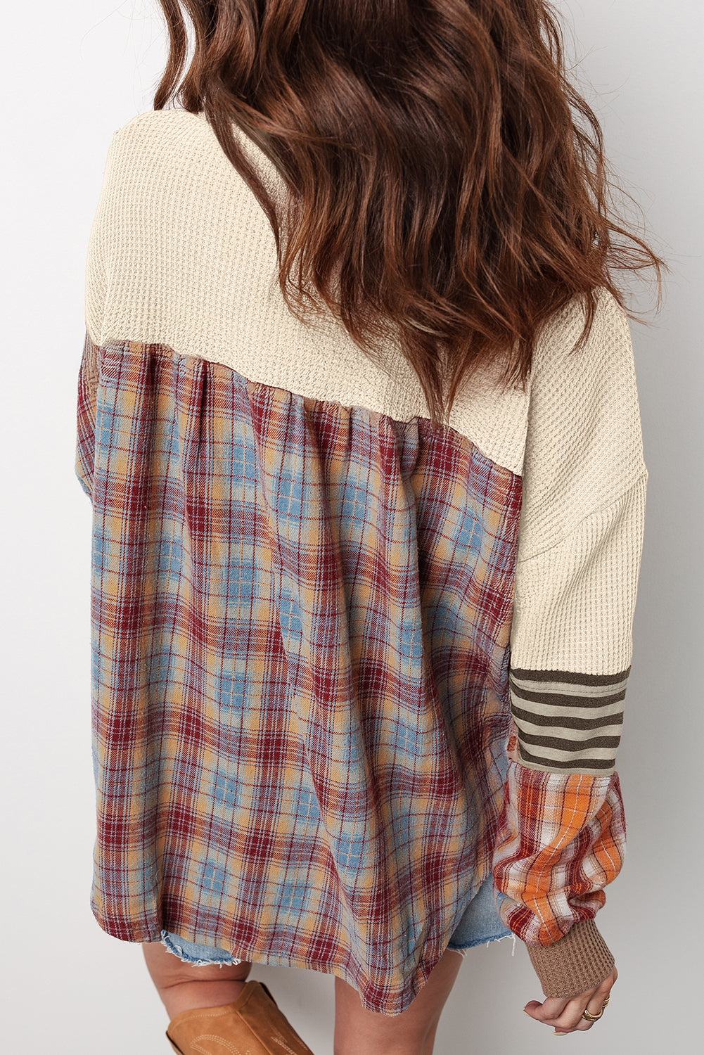 Harvest Henley Knit Top