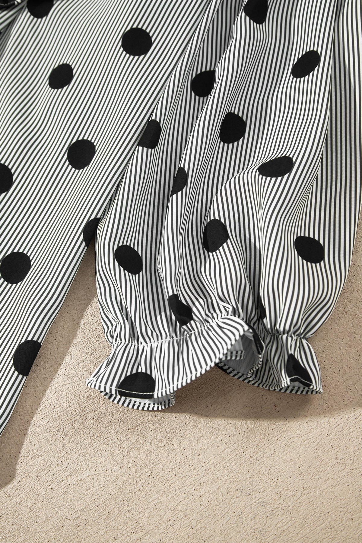 The Dot & Ruffle Button-Up