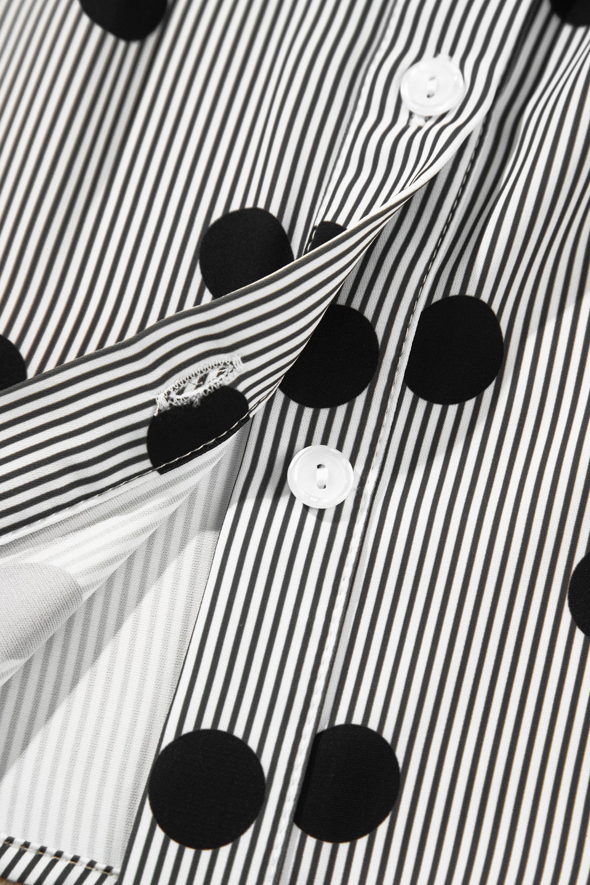 The Dot & Ruffle Button-Up