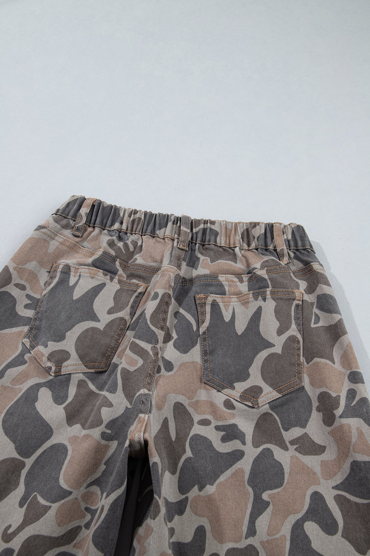 Remi Camo Wide-Leg Pants