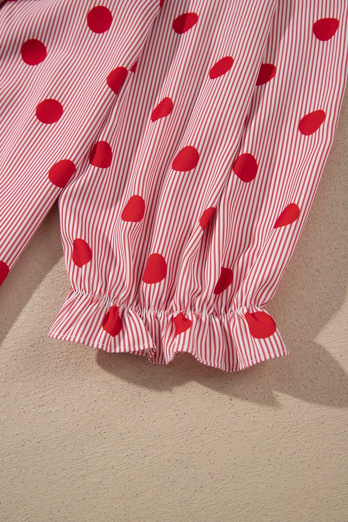 The Dot & Ruffle Button-Up