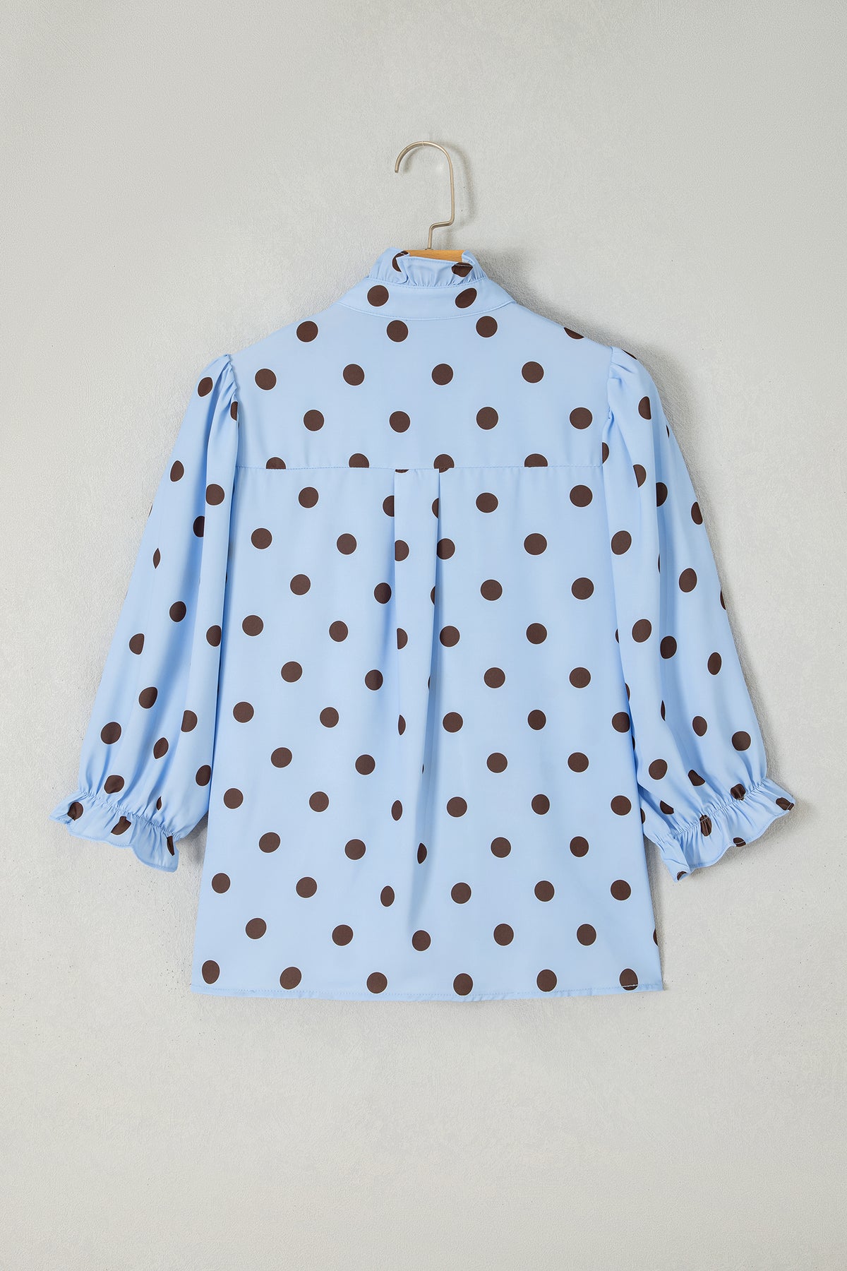 The Dot & Ruffle Button-Up