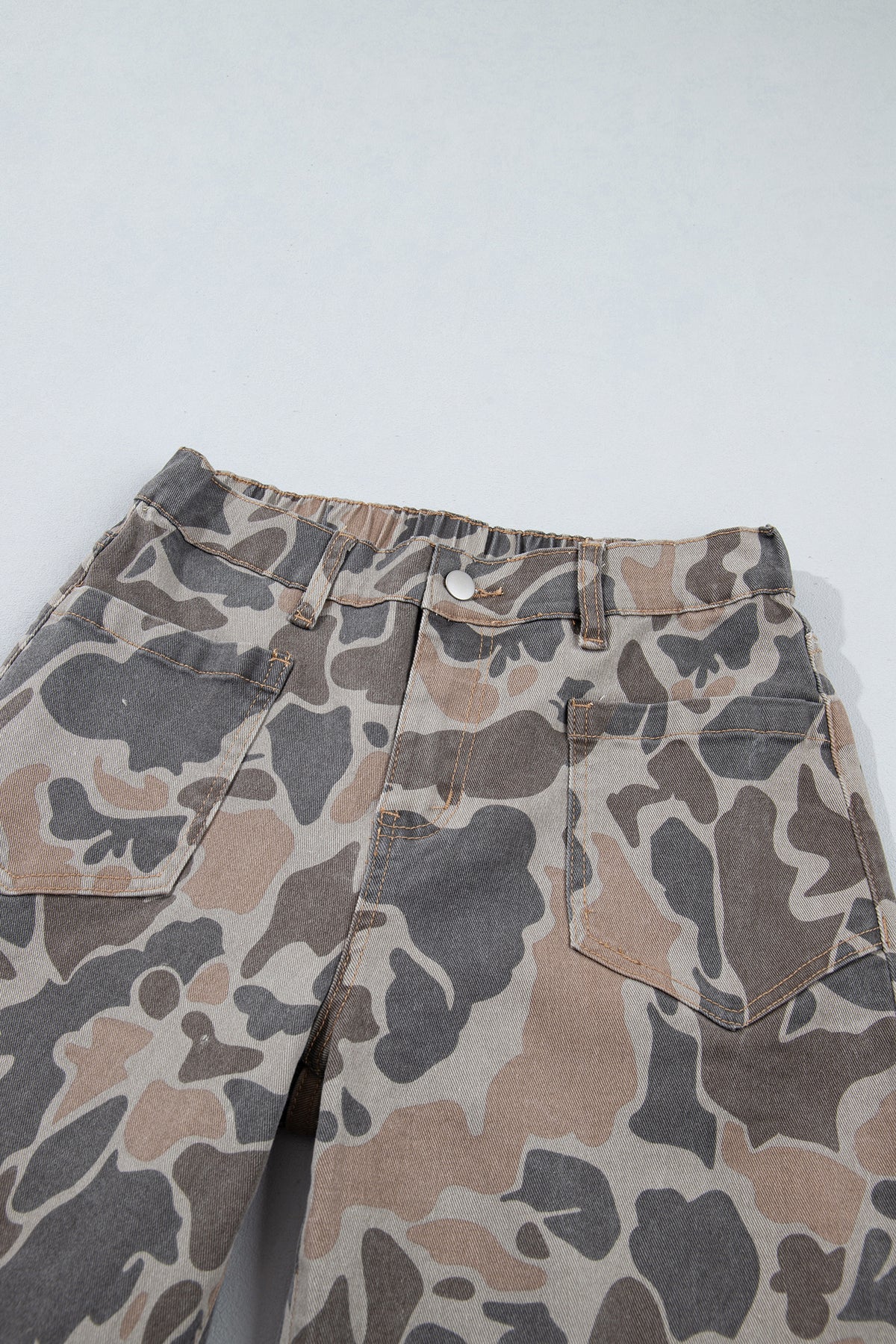 Remi Camo Wide-Leg Pants