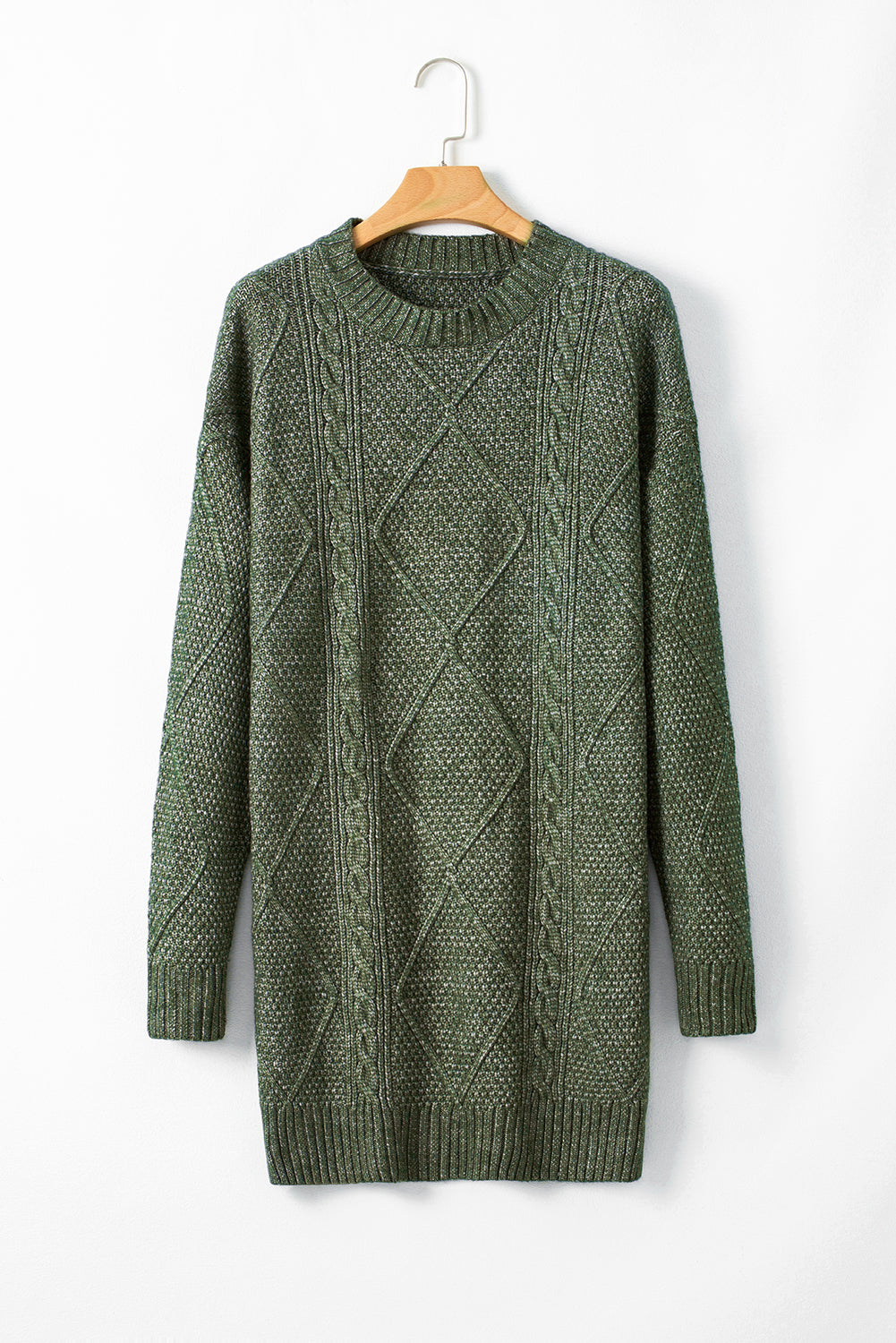 Marlowe Cable Knit Sweater Dress
